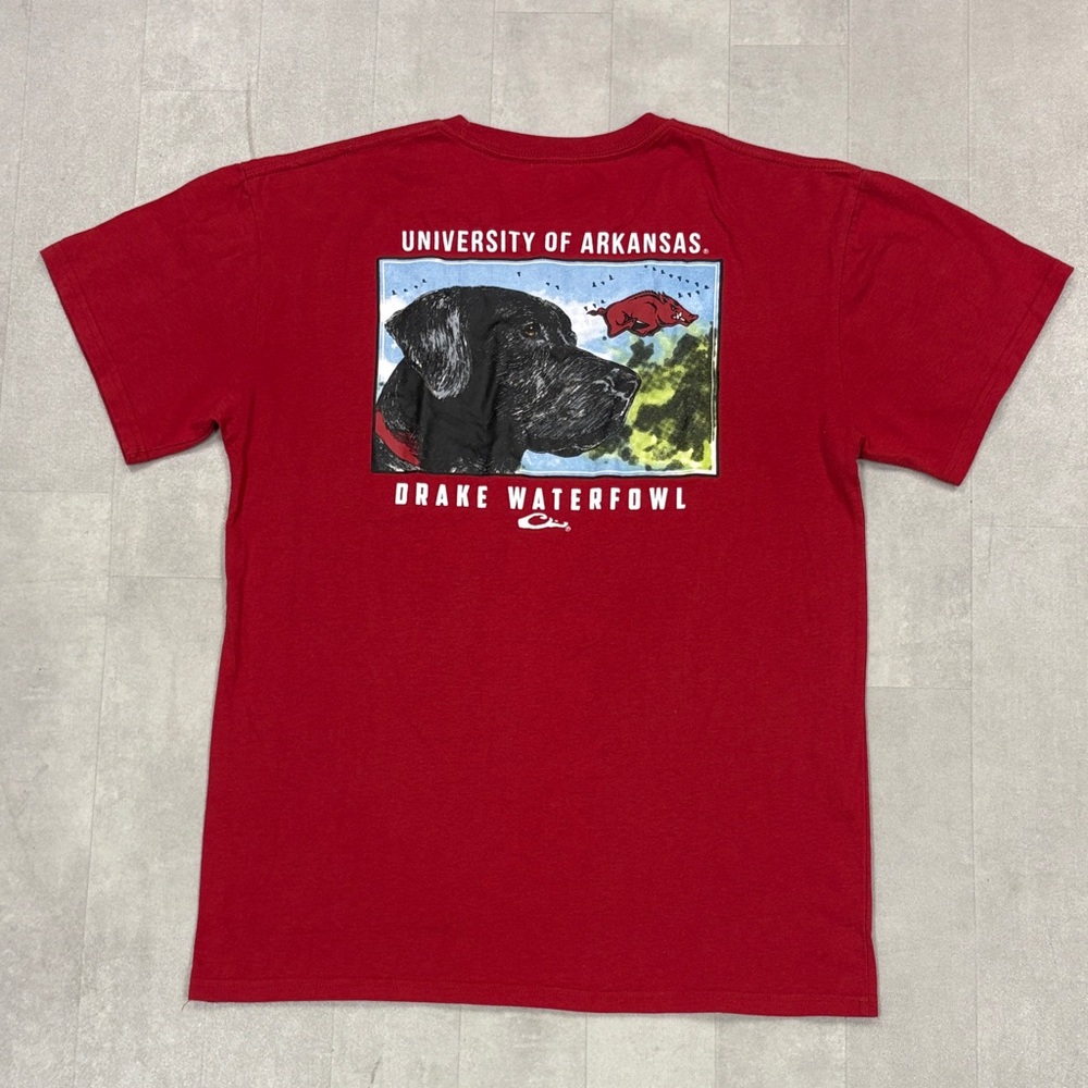 Drake X University of Arkansas Tee